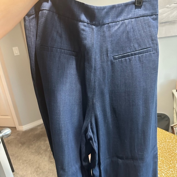 Tibi Women's Blue Wide-Leg Jeans - Picture 3 of 6